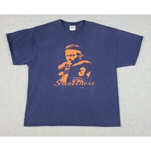 Vintage Chicago Bears Walter Payton Sweetness T Shirt Sz XL Blue NFL